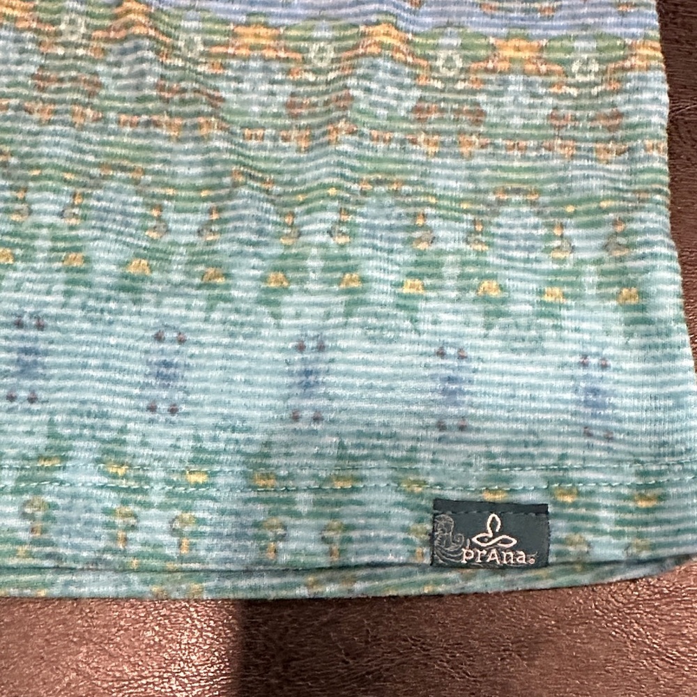 Prana Multicolor Striped Short Sleeve Tee - Picture 3 of 6
